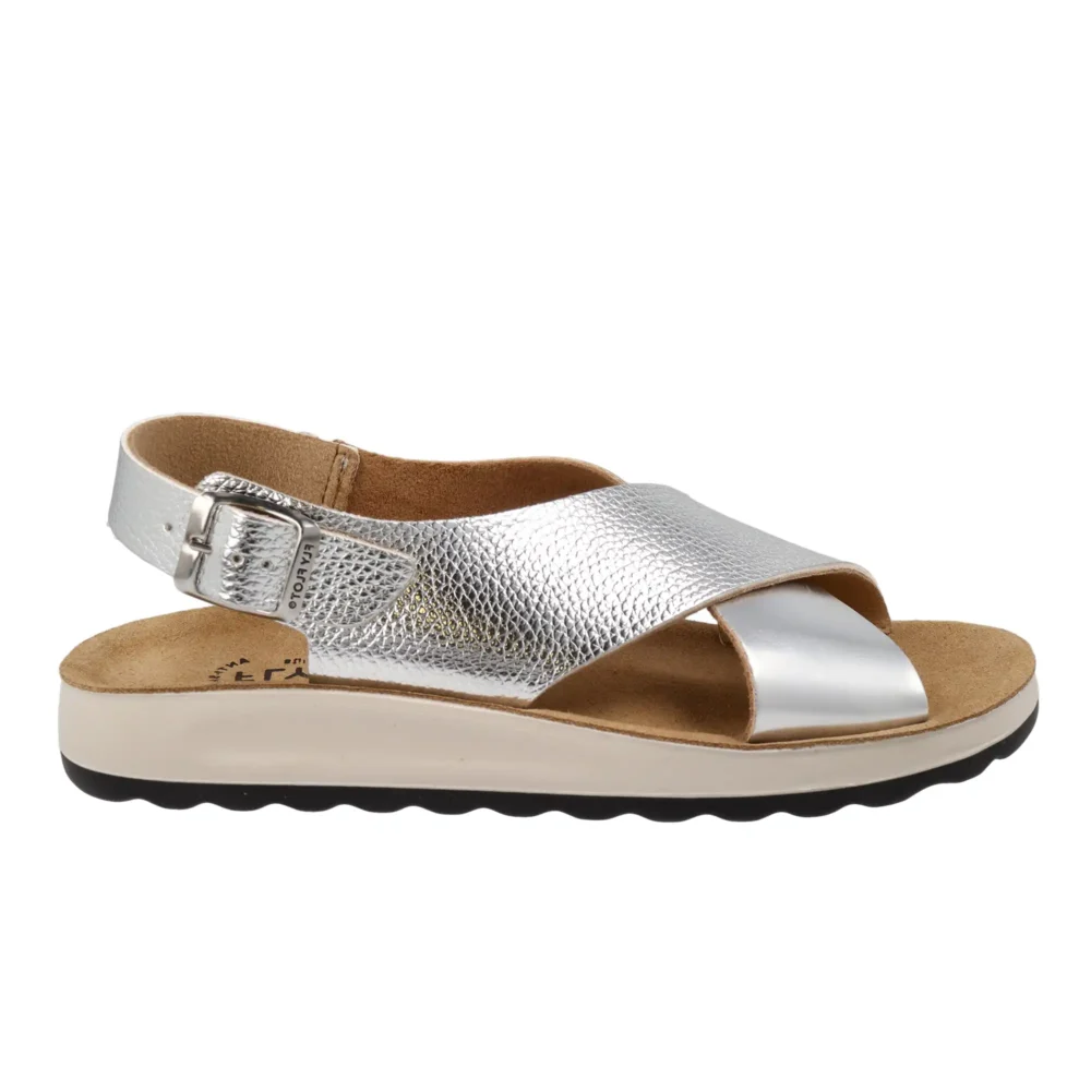 Synthetic Woman Sandal Silver
