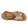 Synthetic Woman Sandal Dark Gold – Image 4