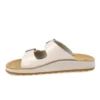 Synthetic Woman Slipper Ivory – Image 3