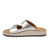 Synthetic Woman Slipper Silver – Image 3