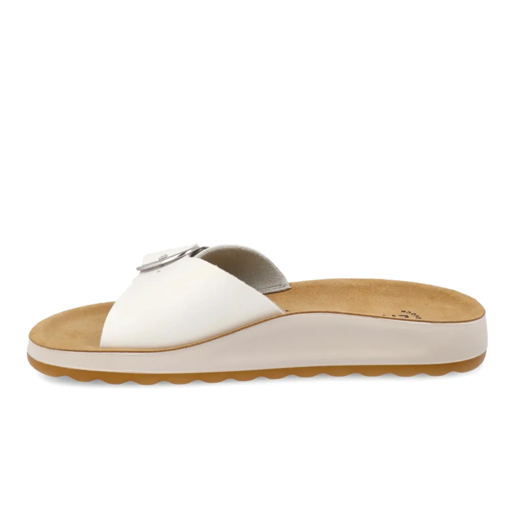 Synthetic Woman Slipper White – Image 3