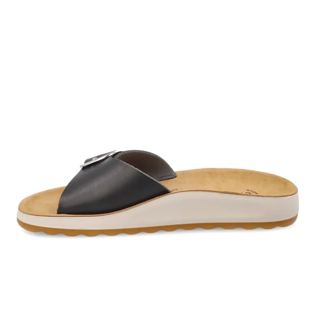 Synthetic Woman Slipper Black – Image 3