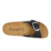 Synthetic Woman Slipper Black – Image 4