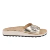 Synthetic Woman Slipper Gold