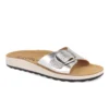 Synthetic Woman Slipper Silver – Image 2
