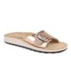 Synthetic Woman Slipper Dark Gold – Image 2