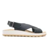 Leather Woman Sandal Black