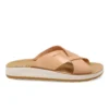 Leather Woman Slipper Deep Pink