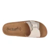 Synthetic Woman Slipper Ivory – Image 4