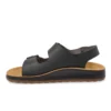 Leather Man Sandal Black – Image 3