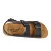 Leather Man Sandal Black – Image 4