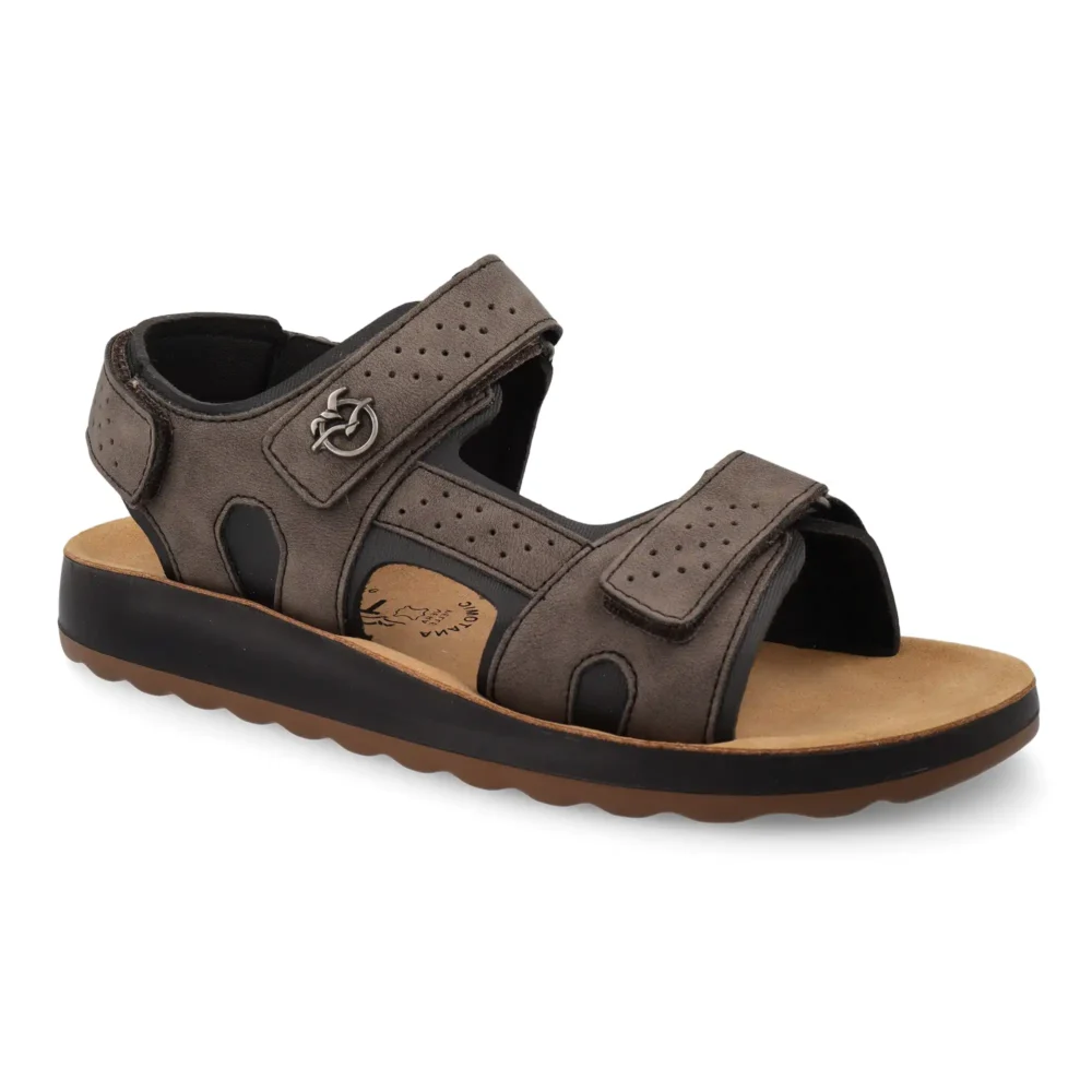 Synthetic Man Sandal Dark-Brown – Image 2