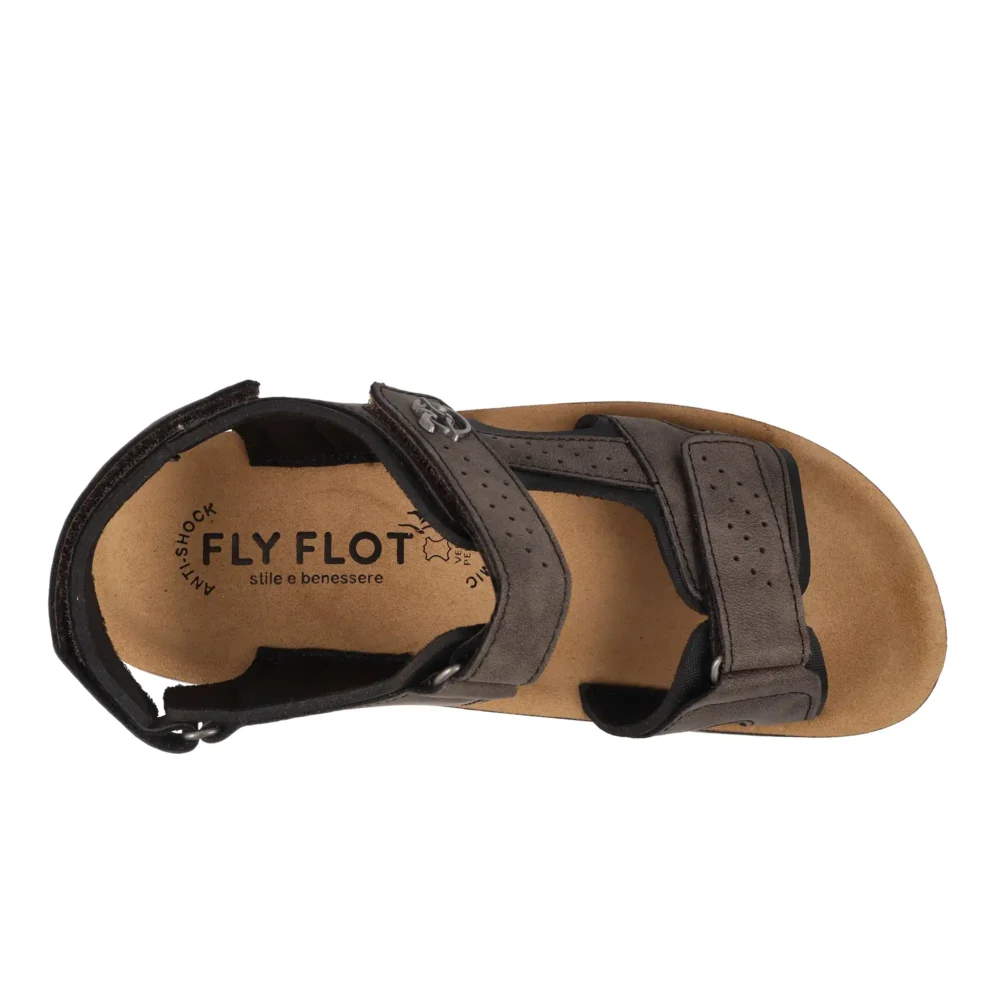 Synthetic Man Sandal Dark-Brown – Image 4