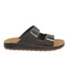 Synthetic Man Slipper Black