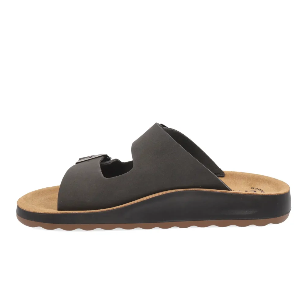 Synthetic Man Slipper Black – Image 3