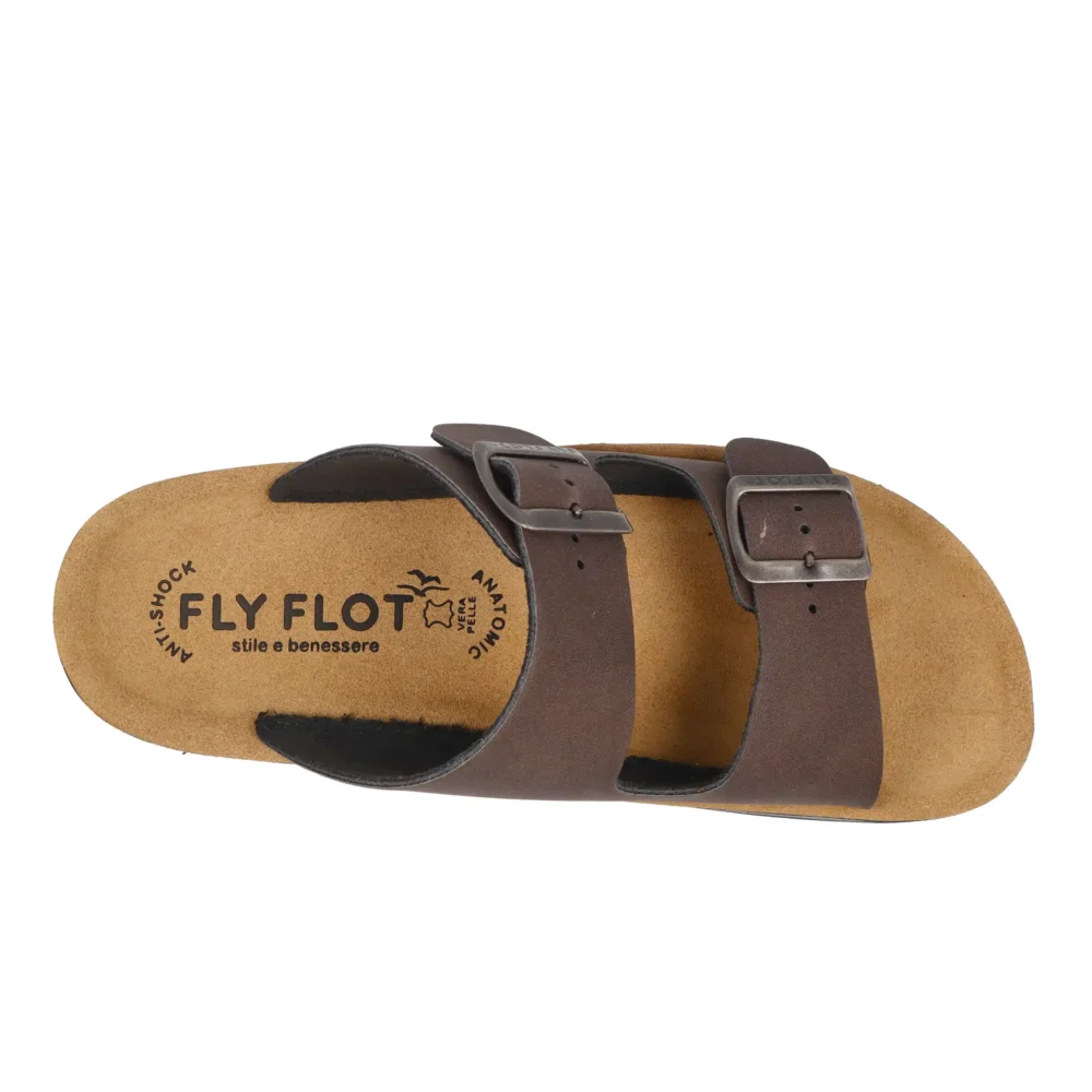 Synthetic Man Slipper Dark-Brown – Image 4