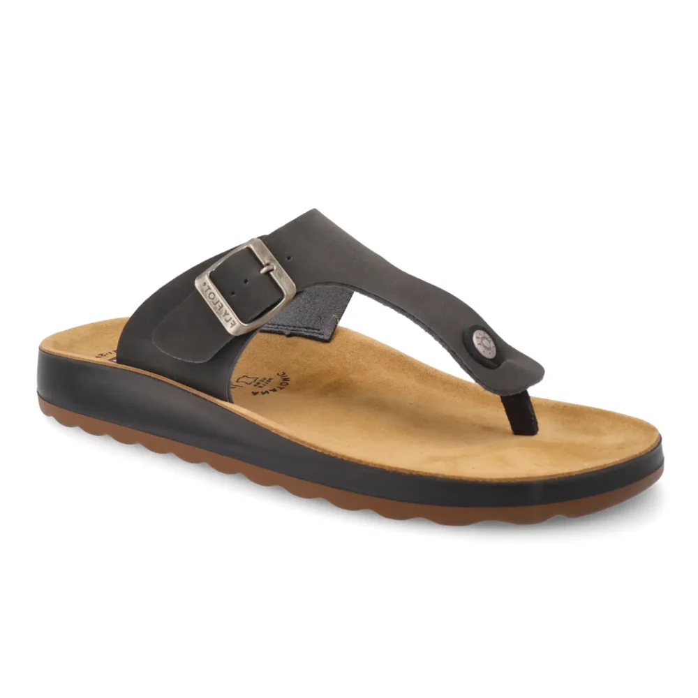 Synthetic Man Slipper Black – Image 2