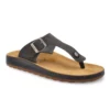 Synthetic Man Slipper Black – Image 2