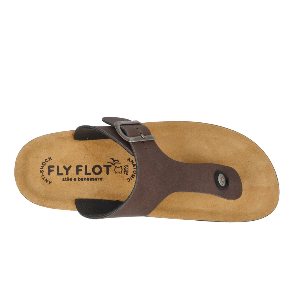 Synthetic Man Slipper Dark-Brown – Image 4