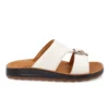 Synthetic Man Slipper White