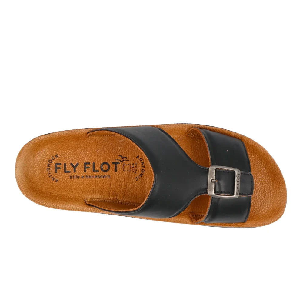 Synthetic Man Slipper Black – Image 4