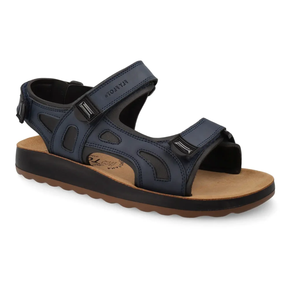 Synthetic Man Sandal Blue – Image 2