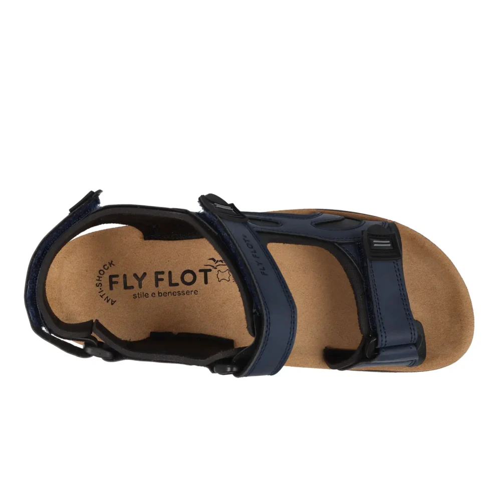 Synthetic Man Sandal Blue – Image 4