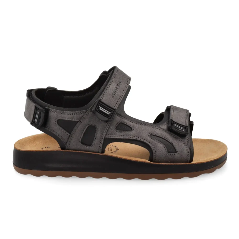 Synthetic Man Sandal Grey – Image 1