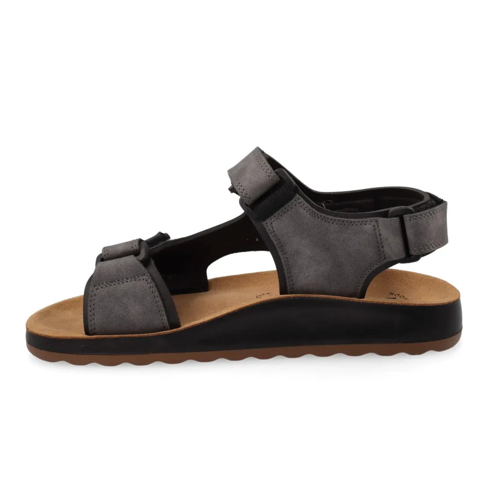 Synthetic Man Sandal Grey – Image 3