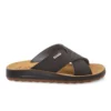 Synthetic Man Slipper Black