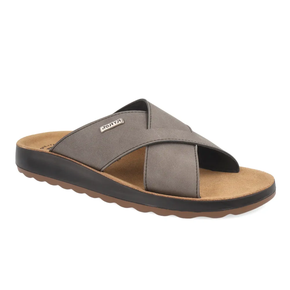 Synthetic Man Slipper Anthracite – Image 2