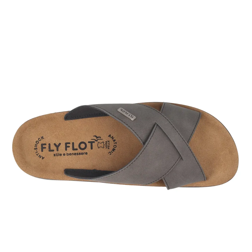 Synthetic Man Slipper Anthracite – Image 4