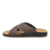 Synthetic Man Slipper Dark-Brown – Image 3