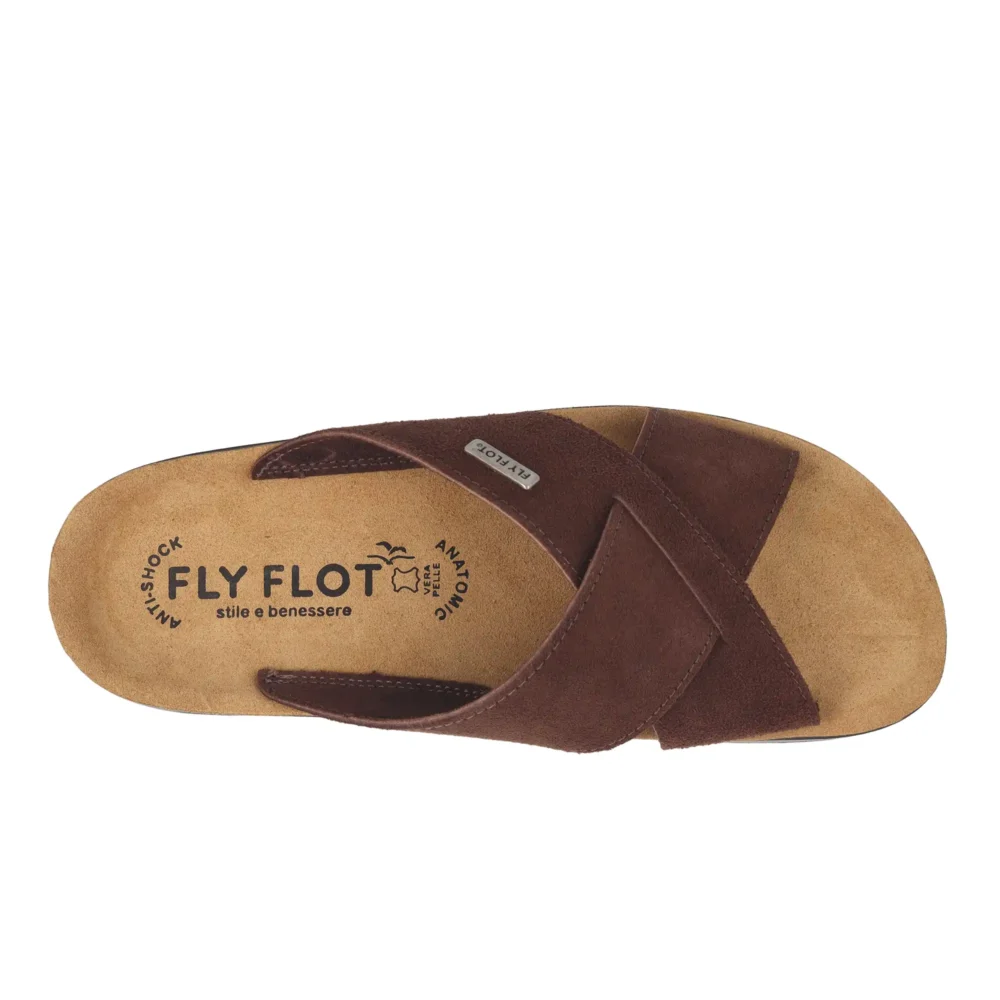 Leather Man Slipper Dark-Brown – Image 4