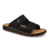 Leather Man Slipper Black – Image 2