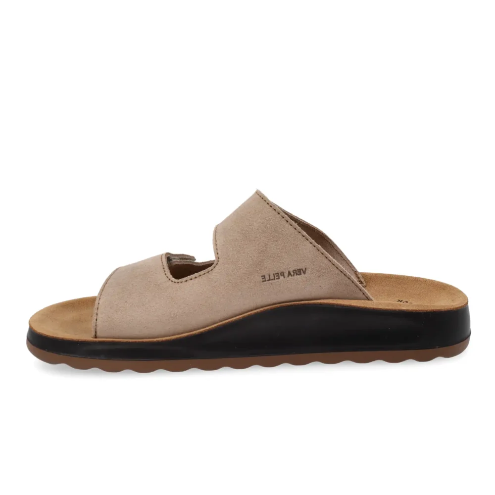 Leather Man Slipper Taupe – Image 3