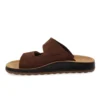 Leather Man Slipper Dark-Brown – Image 3