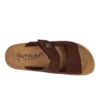Leather Man Slipper Dark-Brown – Image 4