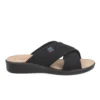 Cloth Woman Slipper Black