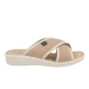 Cloth Woman Slipper Beige