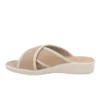 Cloth Woman Slipper Beige – Image 3