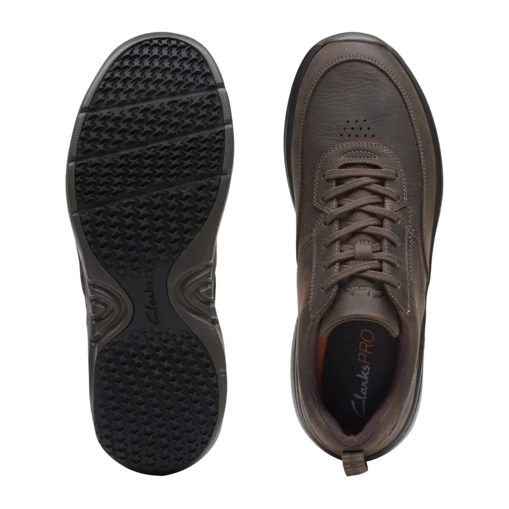 Clarkspro Lace Dark Brn Tumbled – Image 4