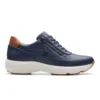 Tivoli Zip Navy Leather