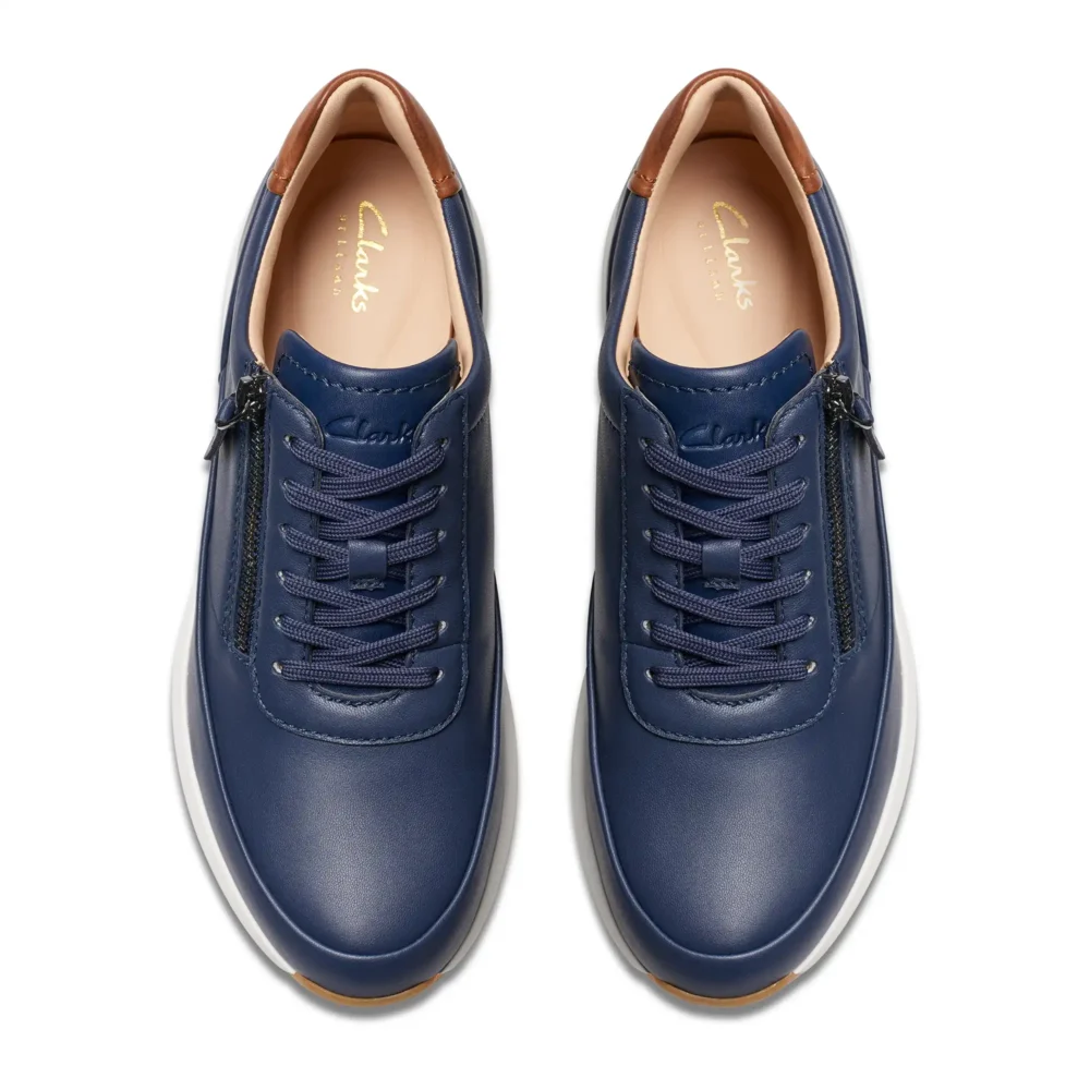 Tivoli Zip Navy Leather – Image 4