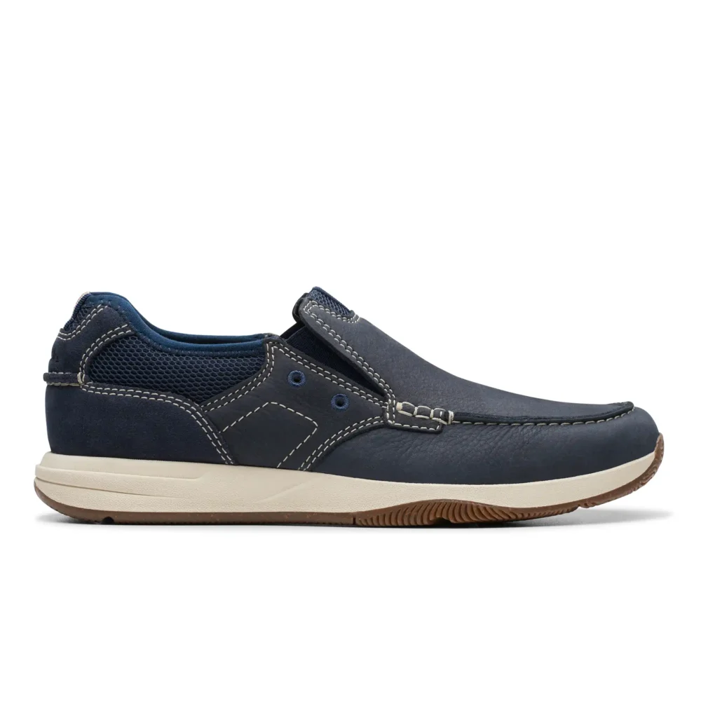 Sailview Step Navy Nubuck – Image 1