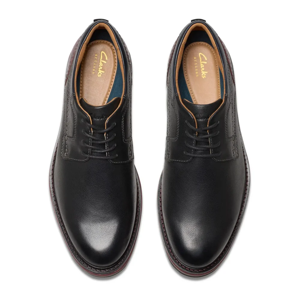 Monahan Plain Black Leather – Image 4