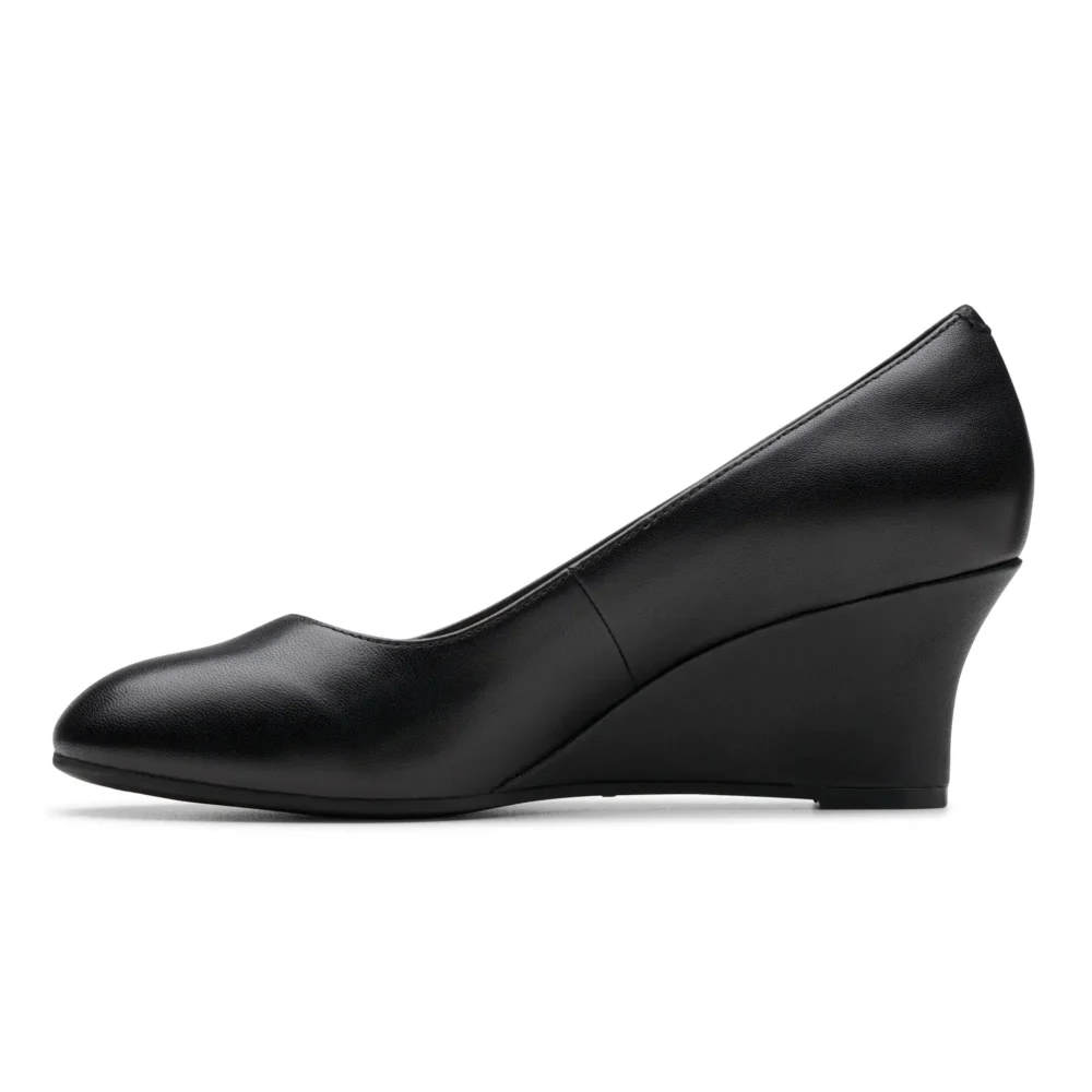 Olivette Pearl Black Leather – Image 3