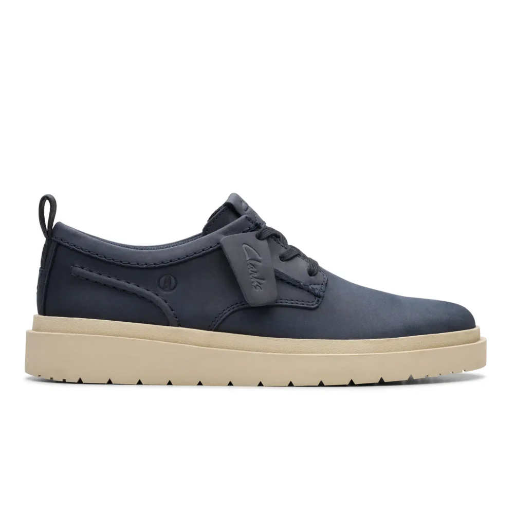 Polden Lace Navy Leather