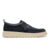 Polden Moc Navy Suede