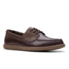 Bratton Boat Dark Brown Lea – Image 2